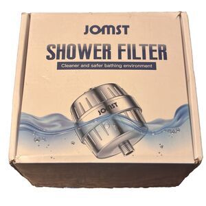Jomst High Output Shower Filter w/ Replaceable Multi Stage Cartridges